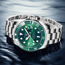 Load image into Gallery viewer, Aqua Green Steel Automatic
